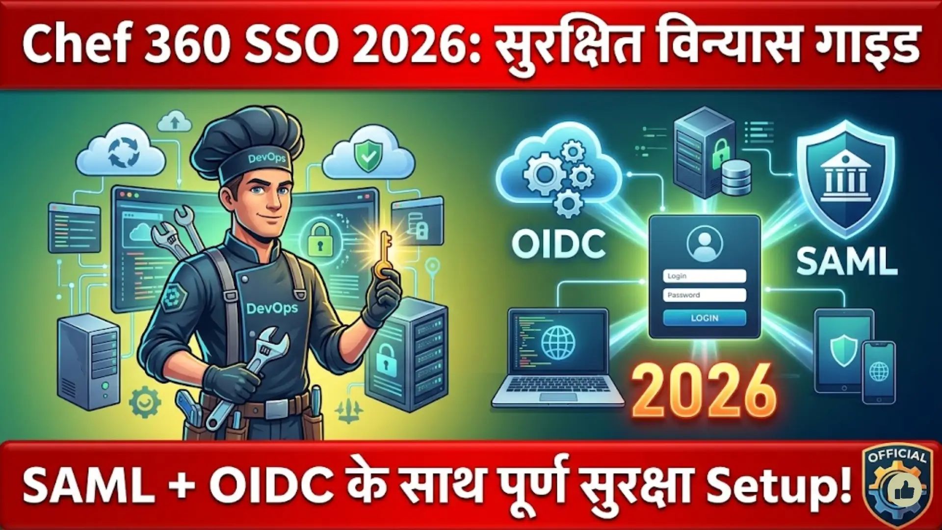 Chef 360 एकल साइन-ऑन विन्यास 2026 गाइड ओआईडीसी और एसएएमएल के साथ सुरक्षित लॉगिन सेटअप