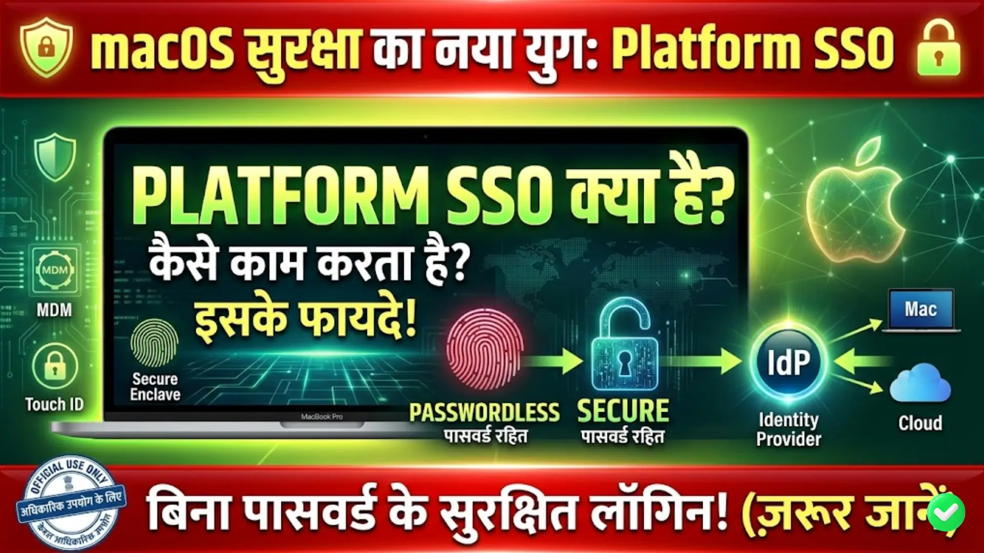 Platform SSO: क्या है, कैसे काम करता है, फीचर्स और macOS सुरक्षा के लिए फायदे