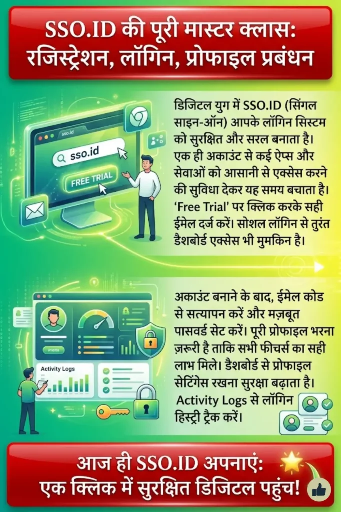 SSO.ID Registration Guide: आसान साइन अप, लॉगिन और प्रोफाइल मैनेजमेंट पूरी जानकारी