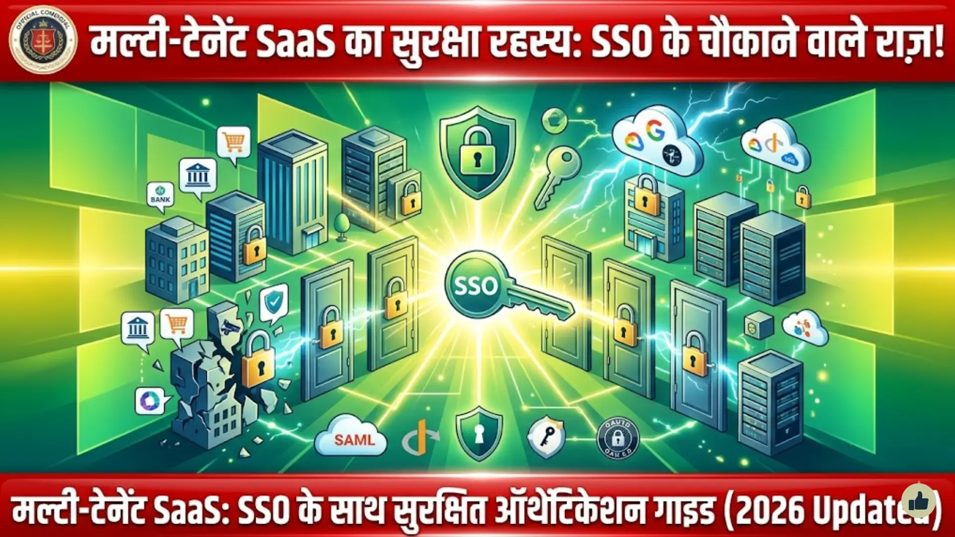 मल्टी-टेनेंट SaaS के साथ SSO: आर्किटेक्चर, फायदे, चुनौतियाँ और सुरक्षित ऑथेंटिकेशन गाइड (2026 अपडेटेड)