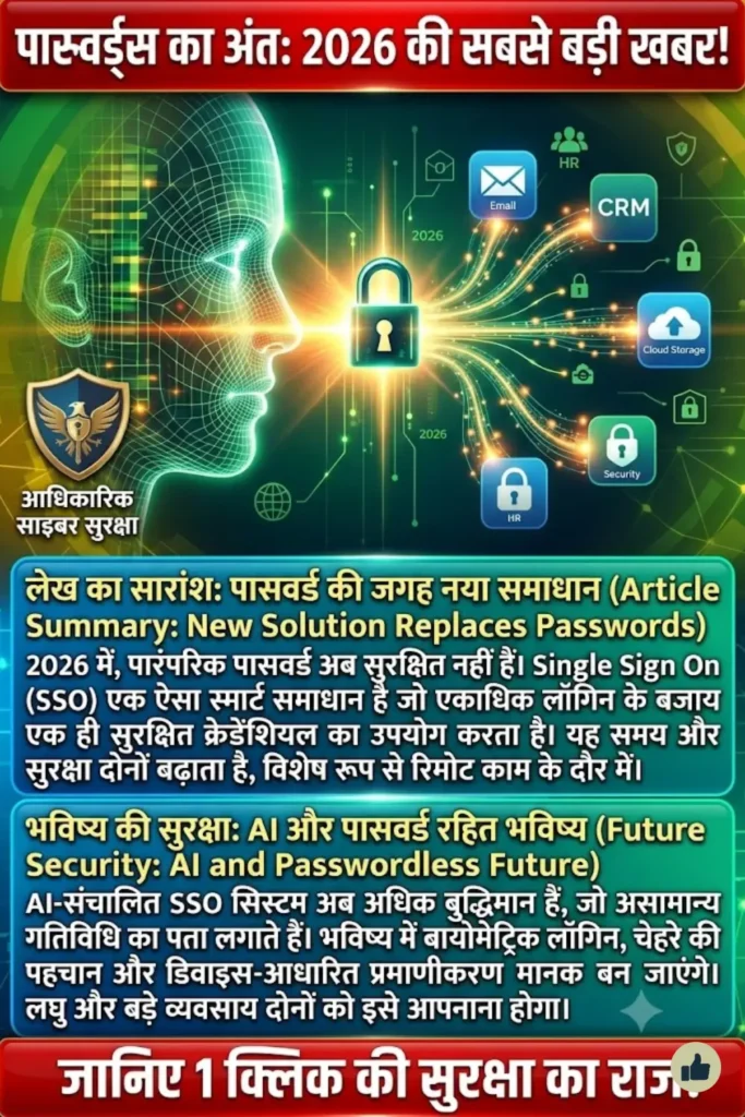 Single Sign On Software Trends 2026: कैसे Modern Companies Secure Login Systems का इस्तेमाल कर रही हैं